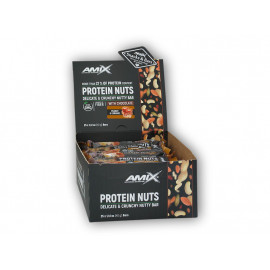 25x Protein Nuts Crunchy 40g MIX - almond-pumpkin