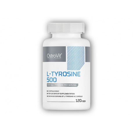L-tyrosin 500 mg 120 kapslí