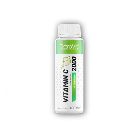 Vitamin C 2000 shot 100ml - zelené jablko