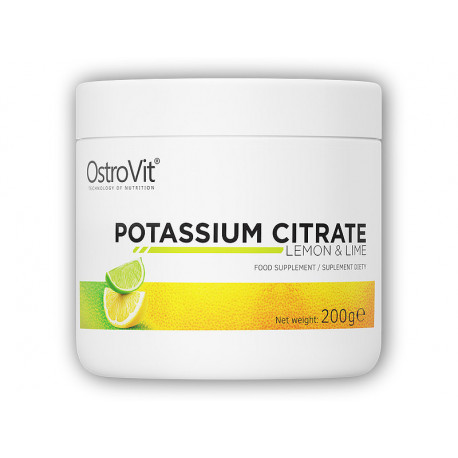 Potassium citrate 200g lemon and lime