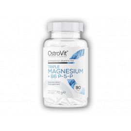 Triple magnesium + B6 P-5-P 90 kapslí