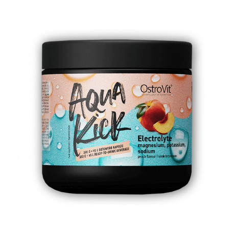 Aqua Kick Elektrolyt 300g broskev