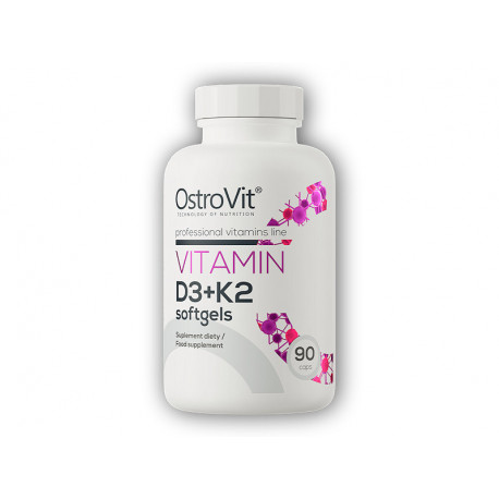 Vitamin D3 + K2 90 kapslí