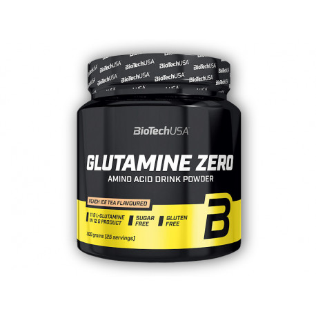 Glutamine Zero 300g - broskvový ledový čaj