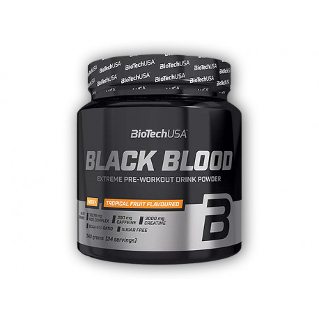 Black Blood NOX+ 340g - tropický punč