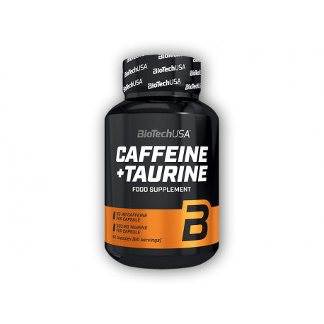Caffeine + Taurine 60 kapslí
