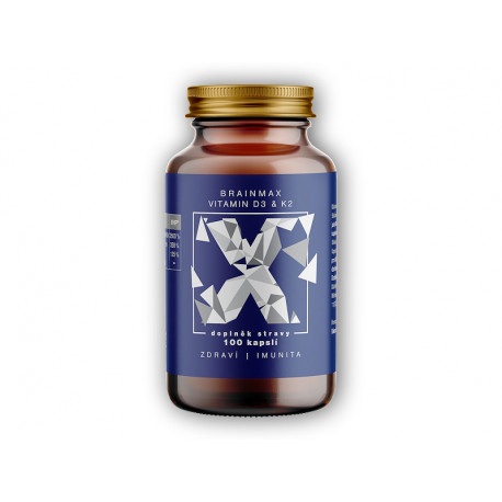 Vitamin D3&amp;K2 D3 4000IU/K2-MK7 150mcg 100 kapslí