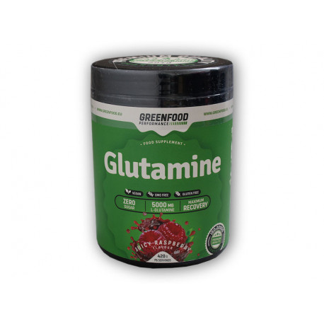 Performance Glutamin 420g - malinová šťáva