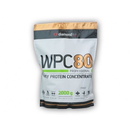Diamond line WPC 80 protein 2000g - sušenkový krém