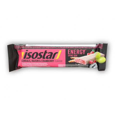 Isostar energy sport bar 40g - multifruit s cereáliemi