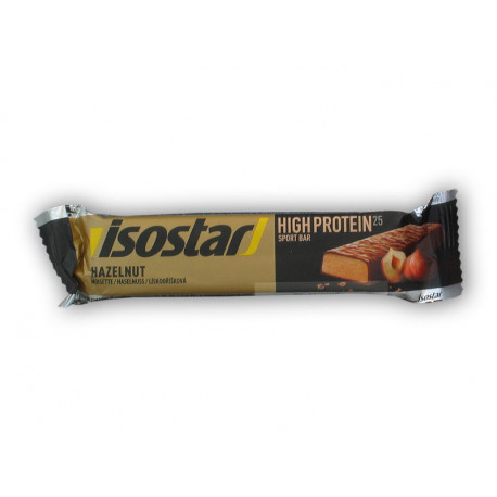 Isostar High Protein 25 bar 35g - oříšek