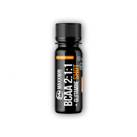 BCAA + Glutamine shot 60ml - višeň