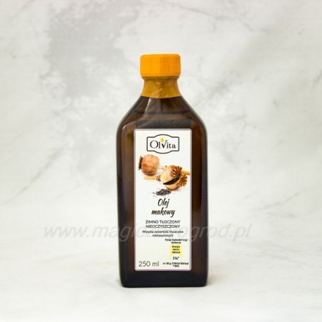 Makový olej lisovaný za studena Olvita 250 ml