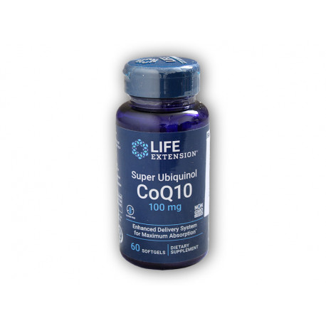 Super Ubiquinol CoQ10 100 mg 60 kapslí