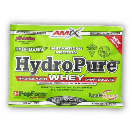 Hydro Pure Whey 33g Action - dvojitá čokoláda