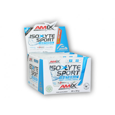 20x Isolyte Sport Isotonický ESD prášek 30g oranžový