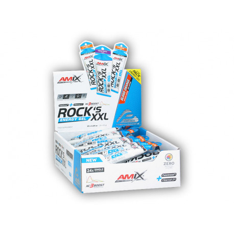 24x Rocks Energy Gel XXL with caffeine 65g - cola
