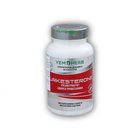VemoHerb Turkesterone 60 kapslí